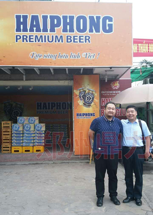 鄭州鼎力副總經(jīng)理率考察團遠赴越南進行參觀考察