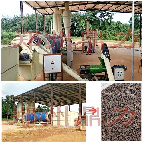 有機肥制粒生產(chǎn)線