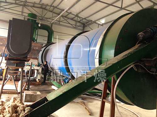 飼料烘干設備生產(chǎn)現(xiàn)場